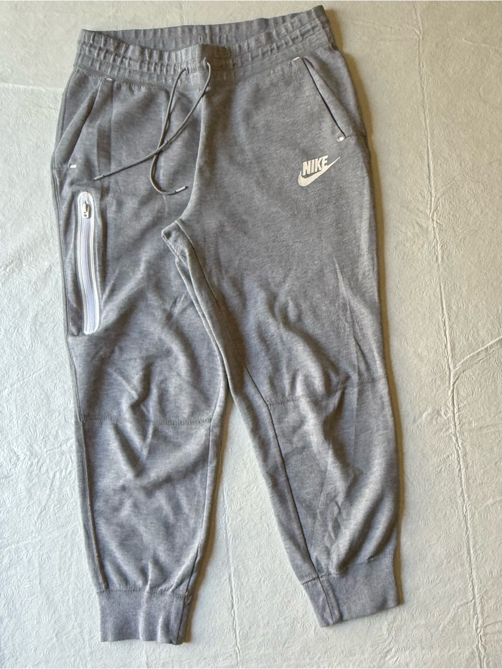 Nike Gray women’s' Jogger Sweatpants with White Logo
